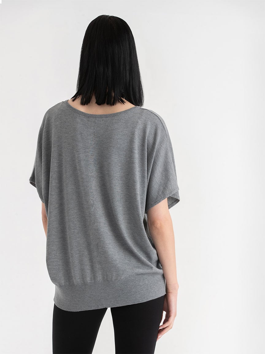 Cashmere Blend Dolman Sleeve Sweater