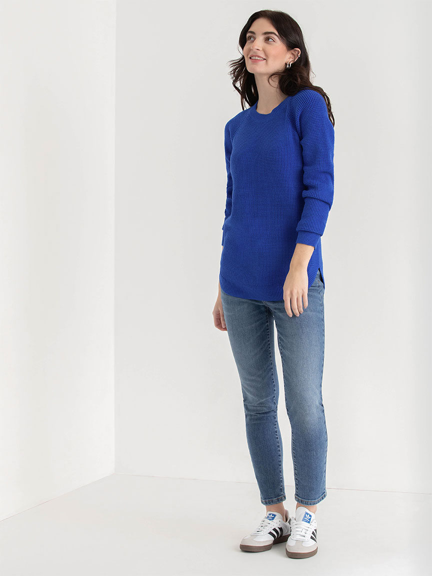 Waffle Knit Sweater