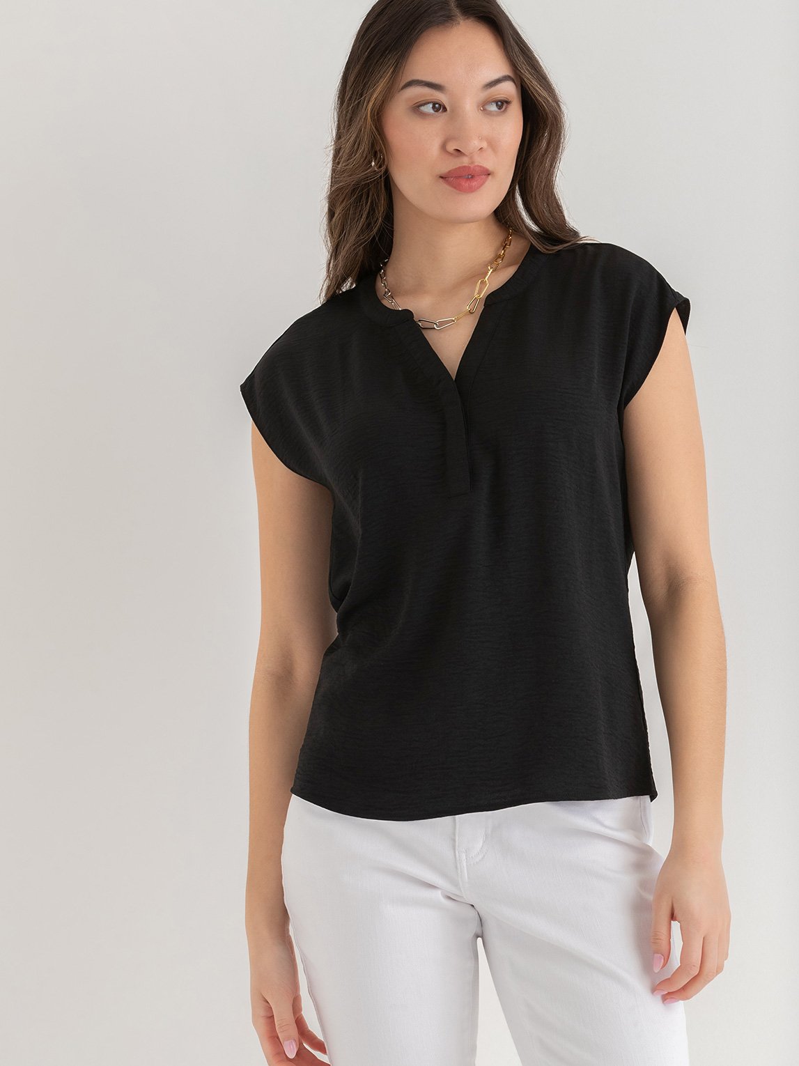 Linny Extend Sleeve Henley