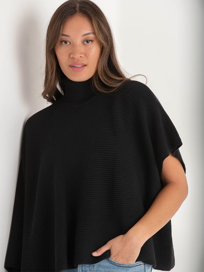 Turtleneck Poncho